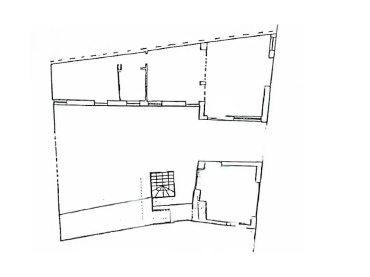 Ufficio in Via Giovan Rubini Battista 1, Romano Di Lombardia, {3} - Planimetria 1