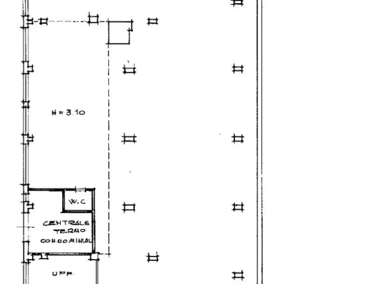 Magazzino in Via Adriano Cecioni 105, Firenze, {3} - Planimetria 1