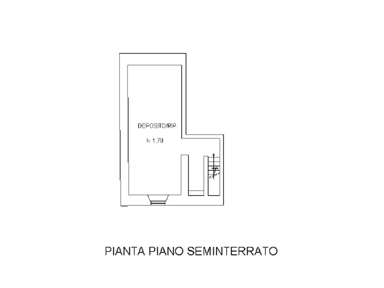 Locale commerciale in , Lucca, {3} - Planimetria 1