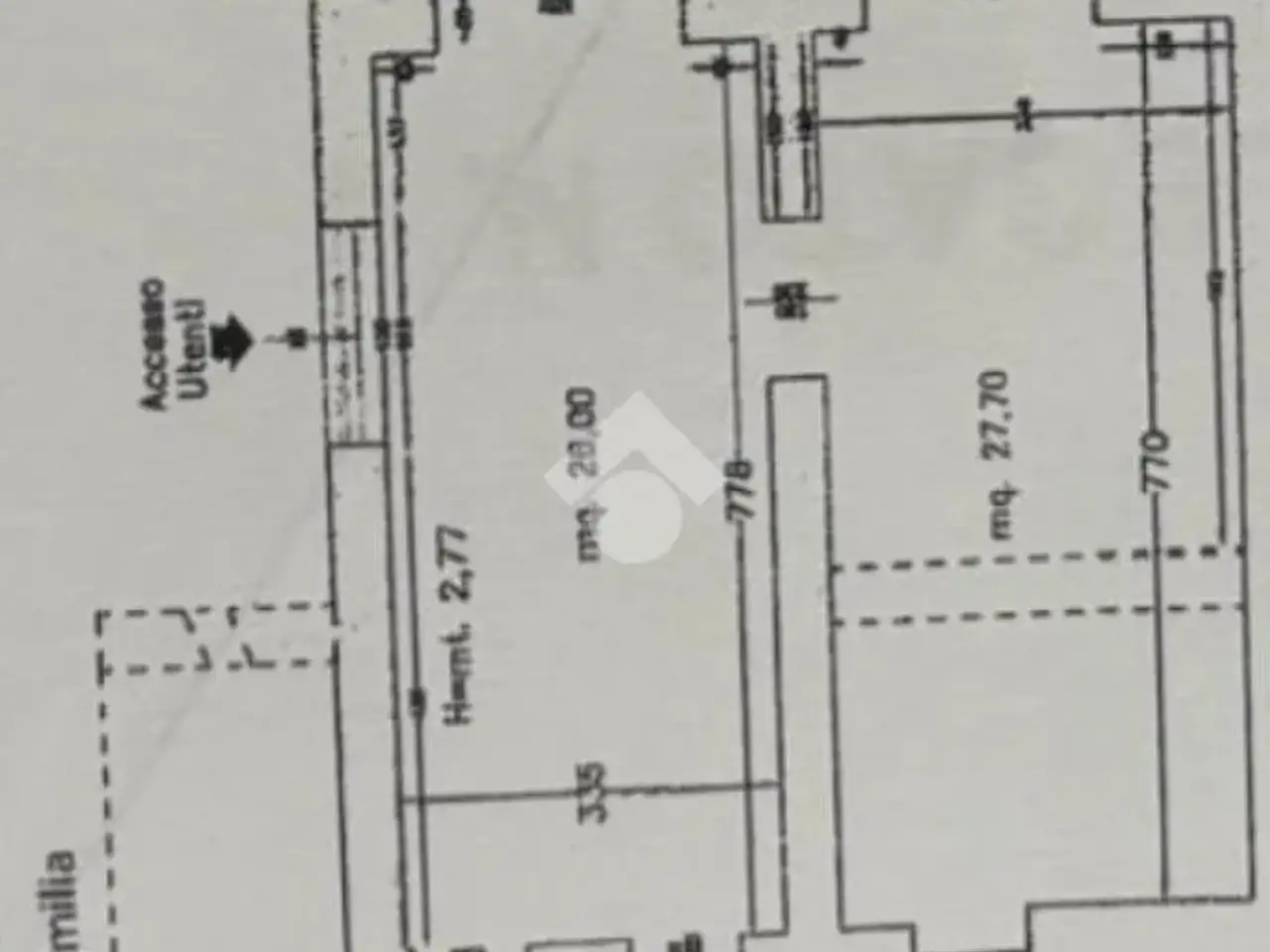 Negozio in Via San Marziano 3, Tortona, {3} - Planimetria 1