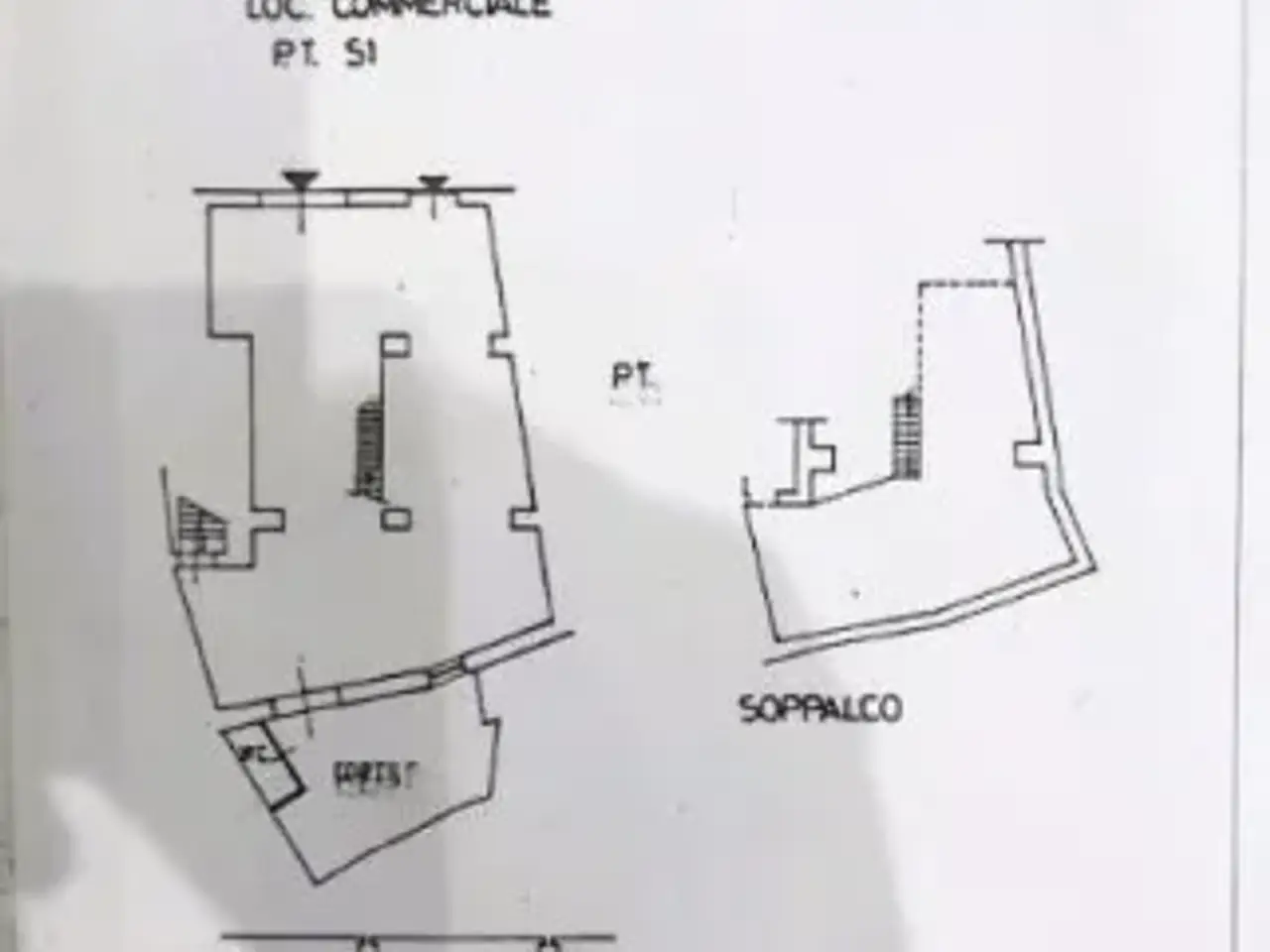 Negozio in Piazza in Piscinula, Roma, {3} - Planimetria 1