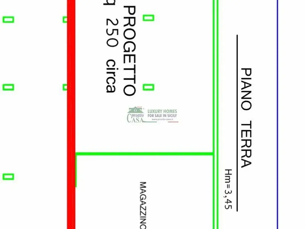 Magazzino in , Ragusa, {3} - Planimetria 1