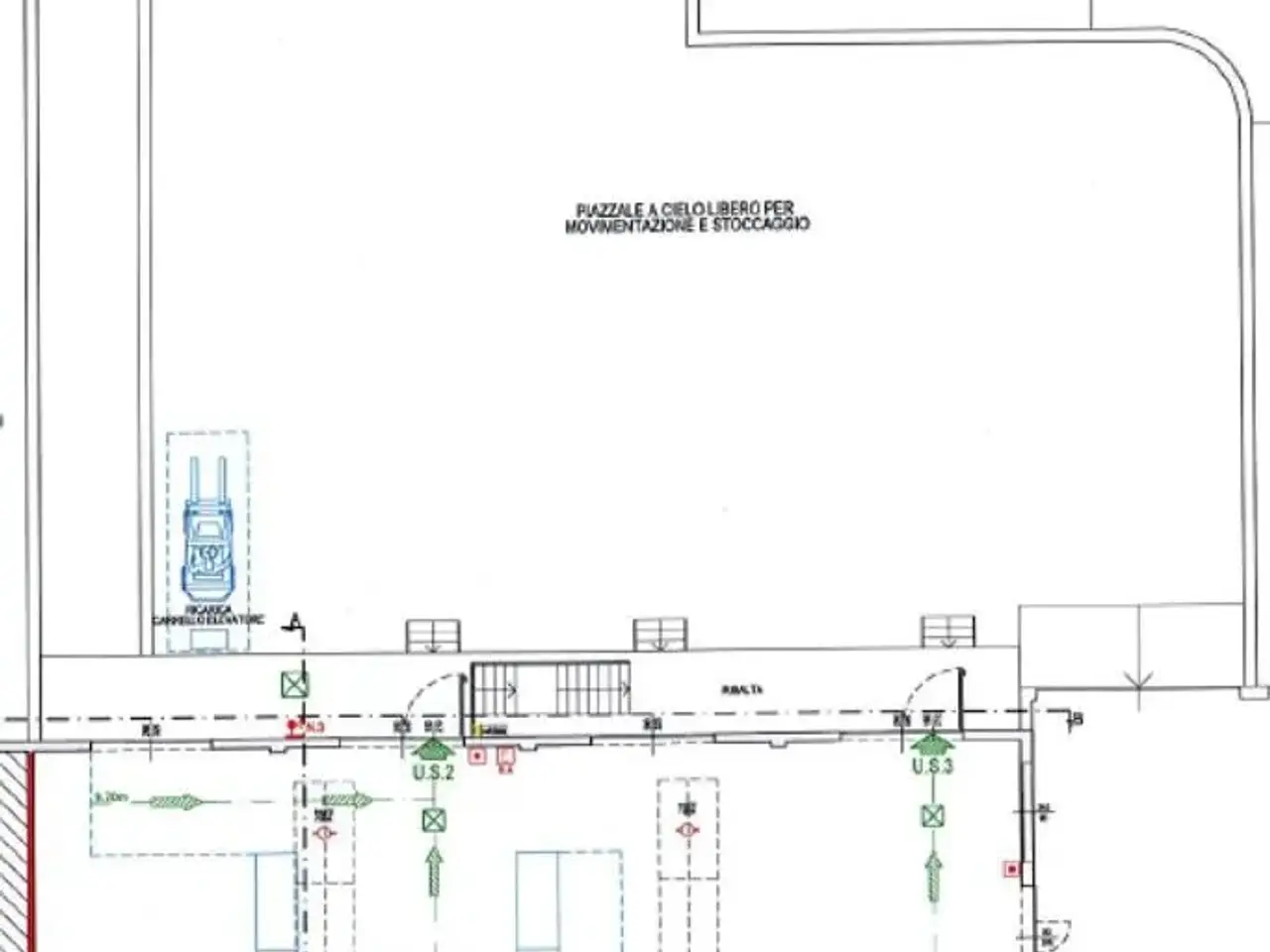 Capannone in Via Piedimonte 58, Valmadrera, {3} - Planimetria 1