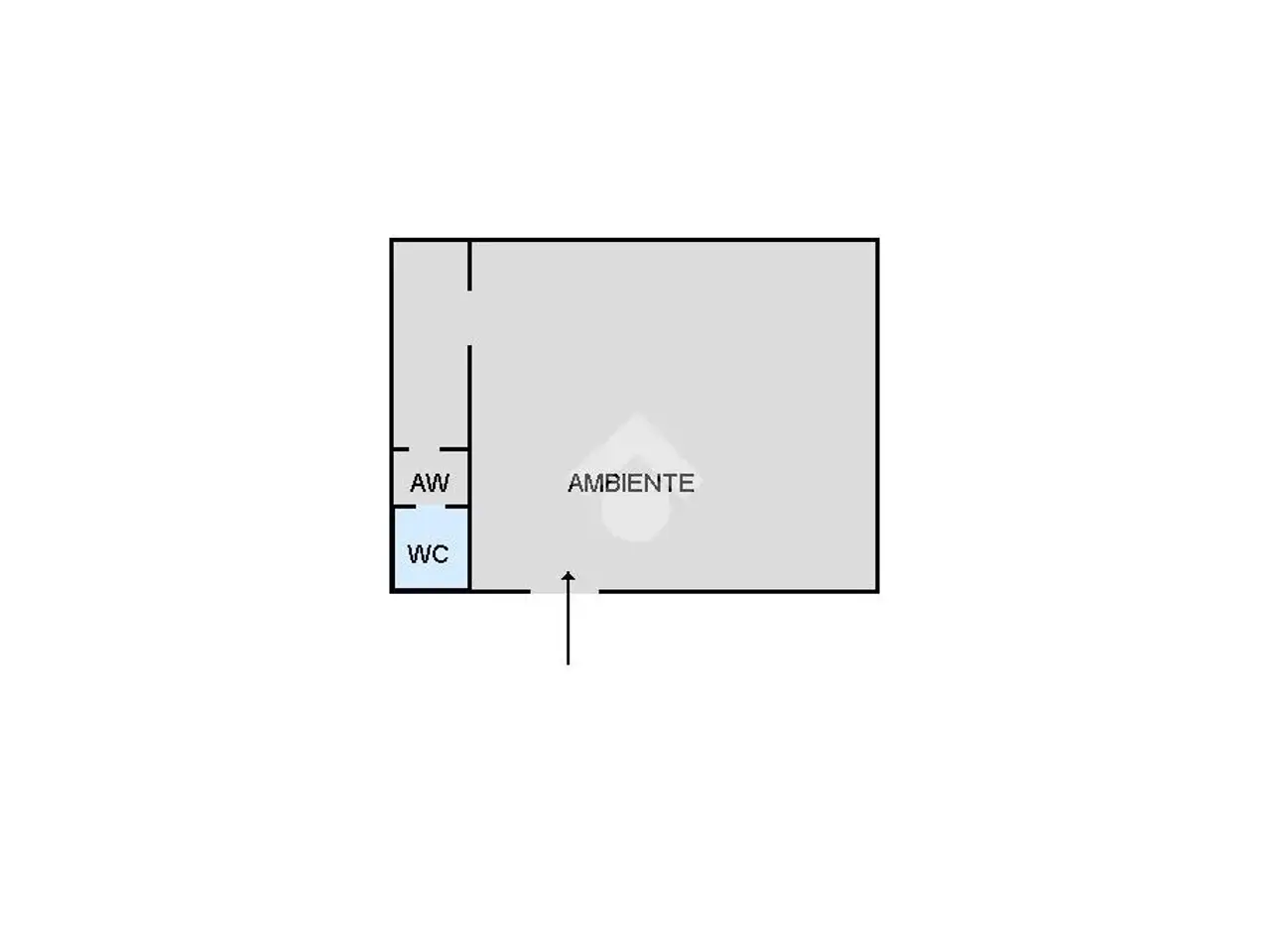 Negozio in Corso Vittorio Emanuele 86, Capaci, {3} - Planimetria 1