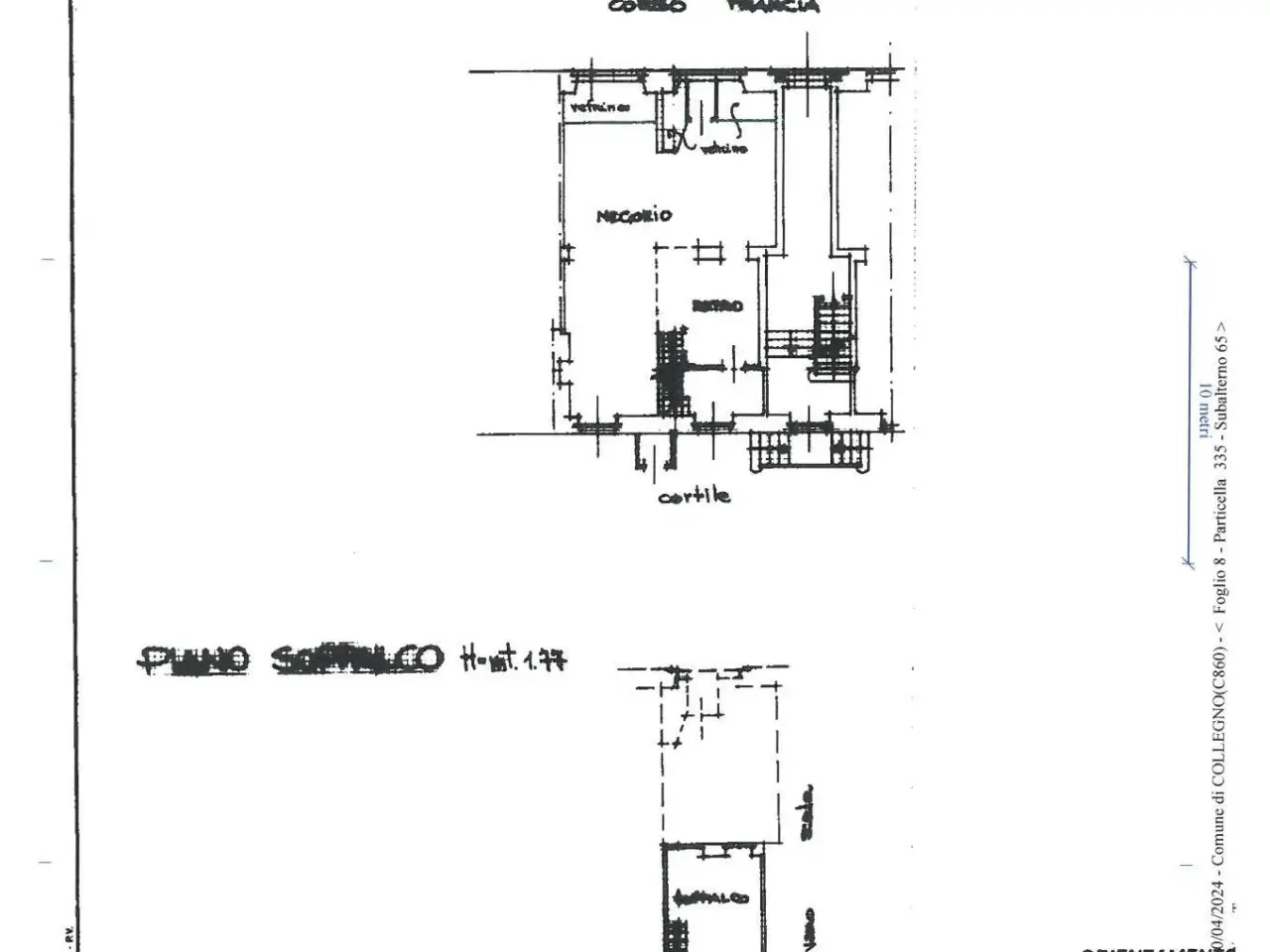 Negozio in Corso Francia 123, Collegno, {3} - Planimetria 1