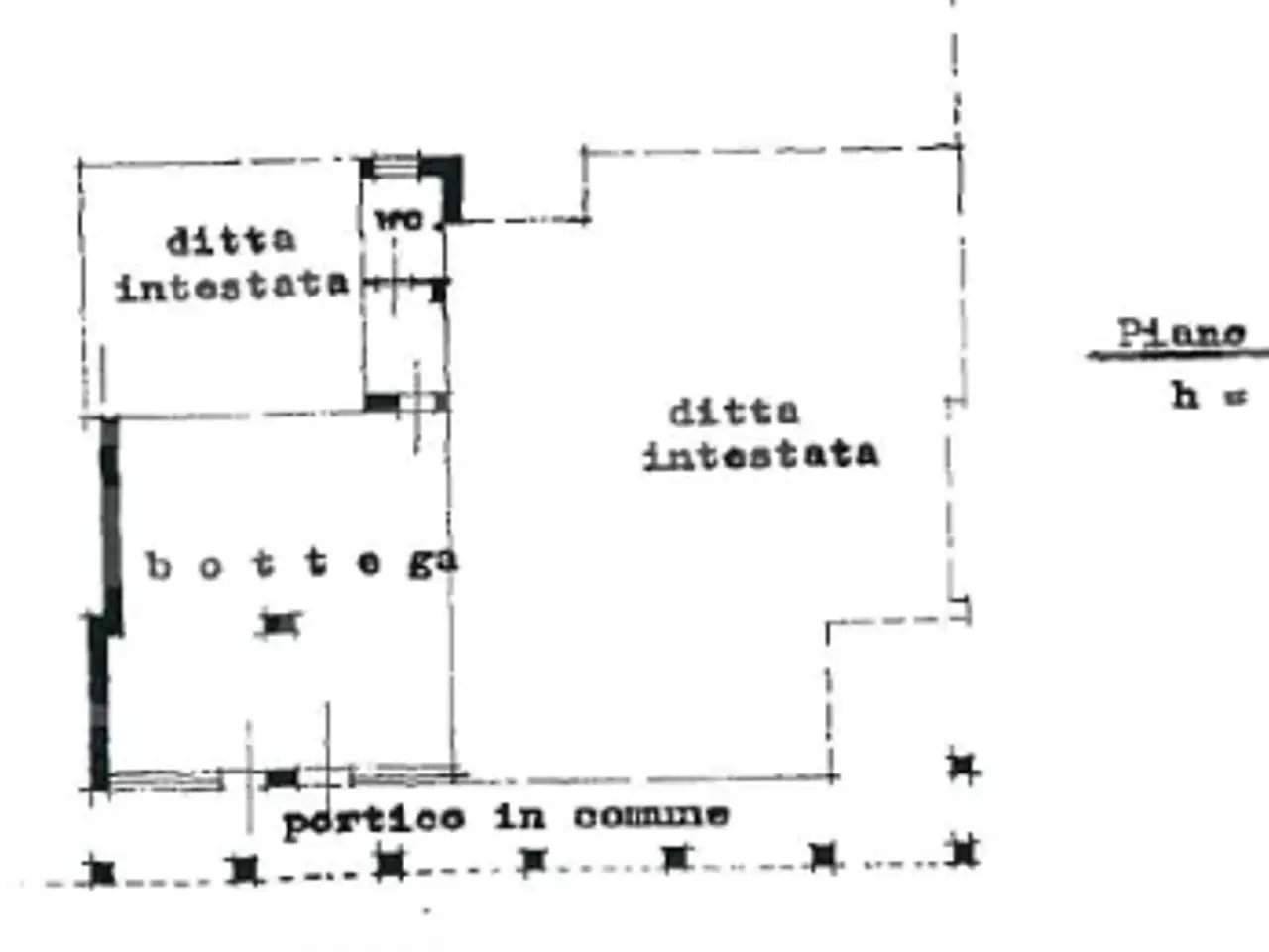 Negozio in Via Squero  17e, Monselice, {3} - Planimetria 1