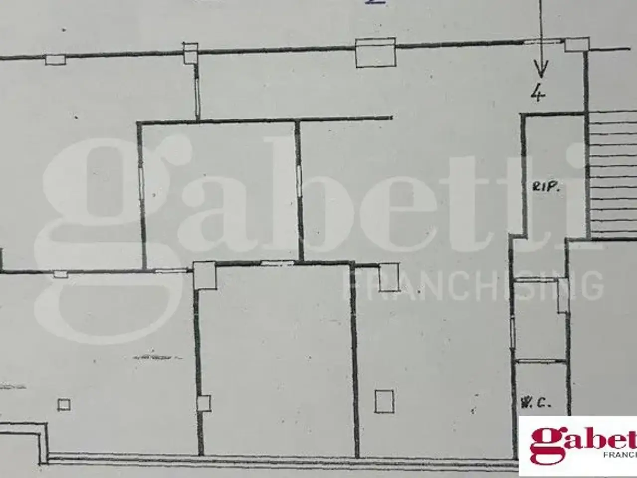Ufficio in Via degli Olivi 62, Aprilia, {3} - Planimetria 1