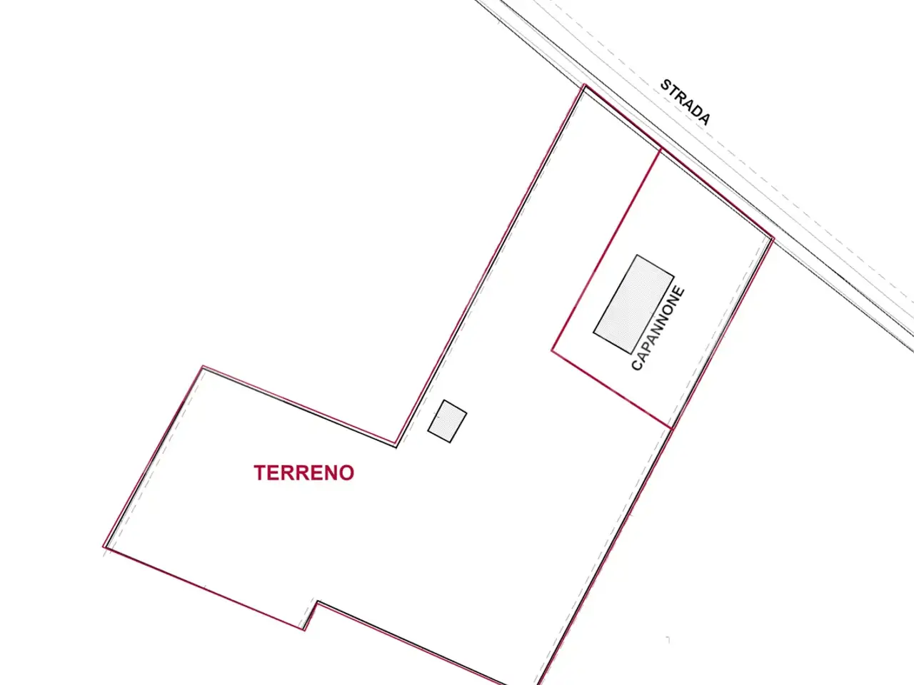 Capannone in , Porto Viro, {3} - Planimetria 1