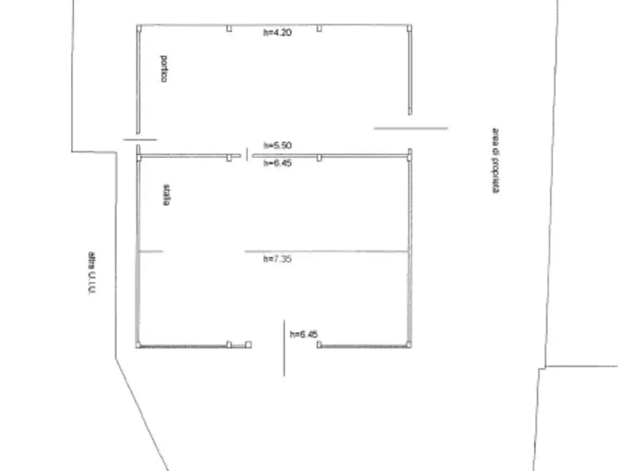 Magazzino in Via dei Badilanti 54, Corbetta, {3} - Planimetria 1