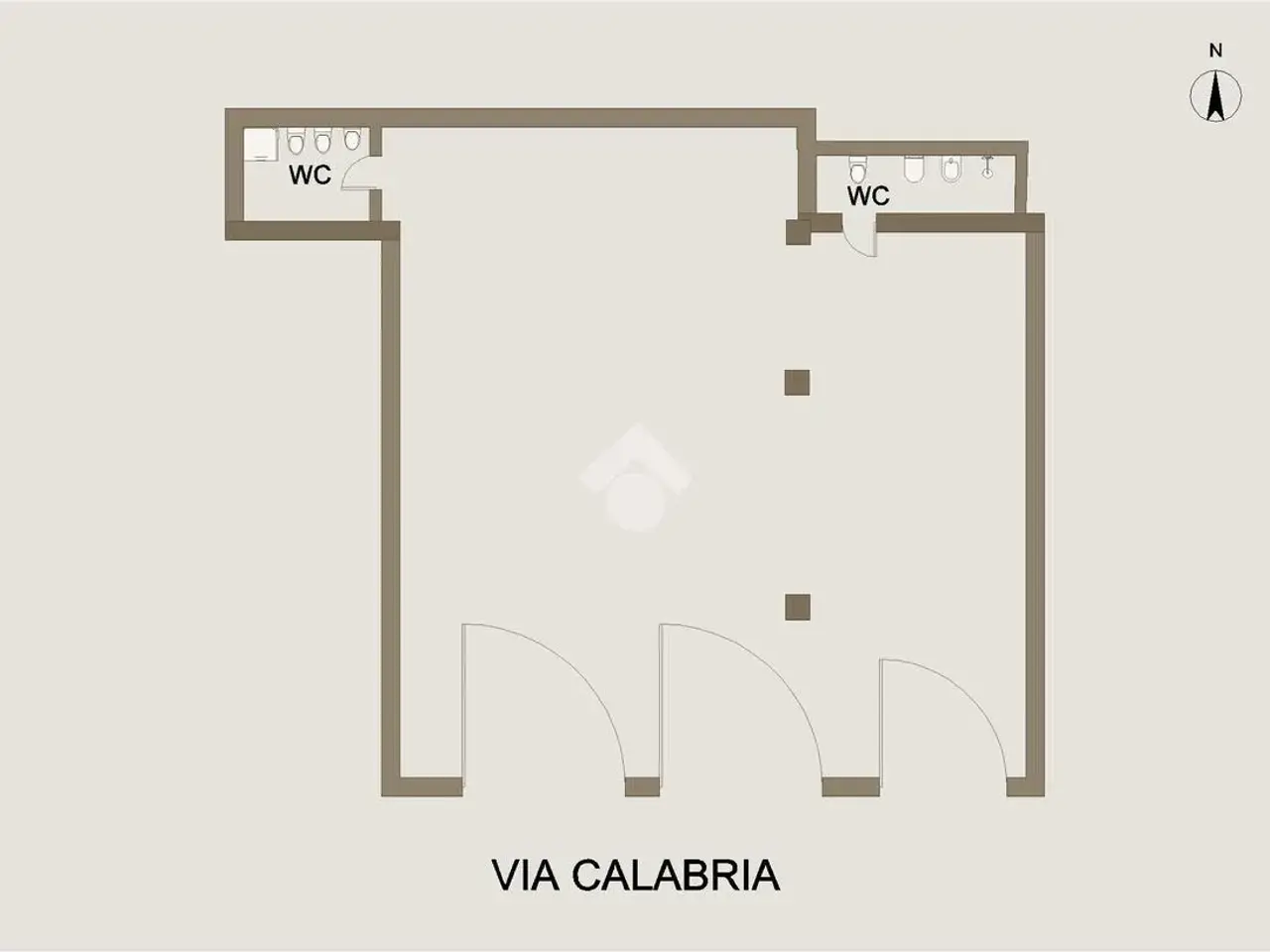 Magazzino in Via Calabria 99, San Severo, {3} - Planimetria 1