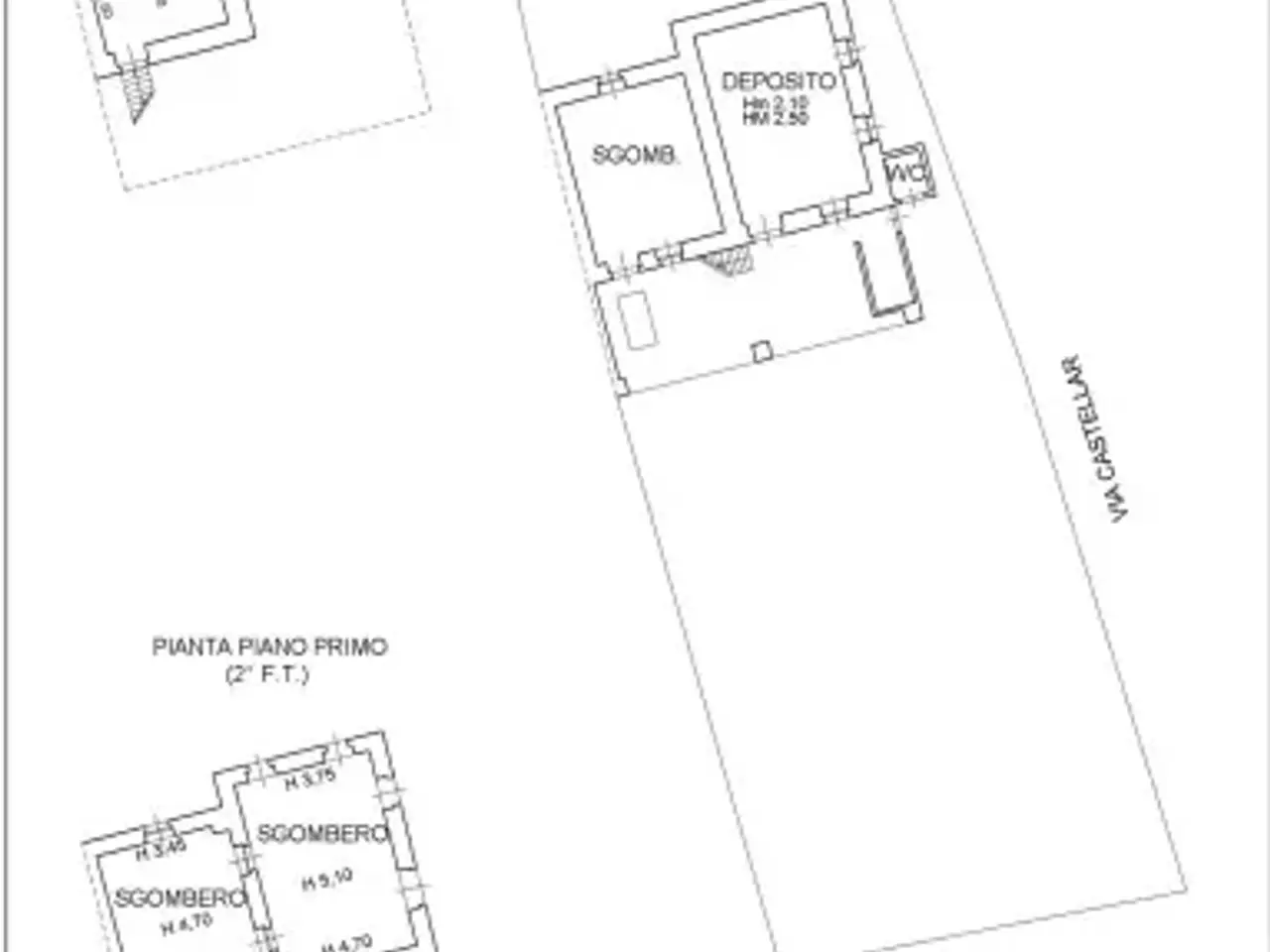 Magazzino in Via Castellar 58, Boves, {3} - Planimetria 1