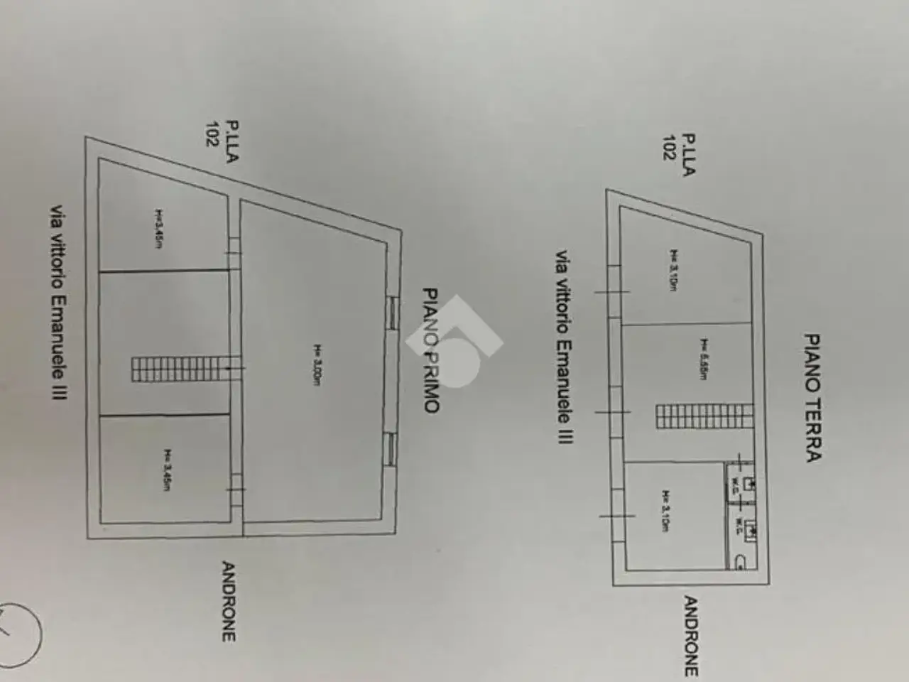Negozio in Via Vittorio Emanuele III' 169, Frattamaggiore, {3} - Planimetria 1