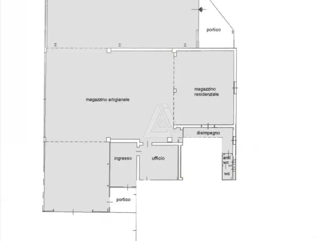 Capannone in , Castello Di Godego, {3} - Planimetria 1
