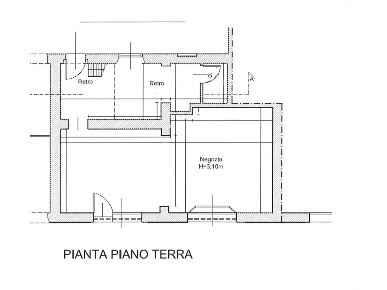 Negozio in , Cassano D'Adda, {3} - Planimetria 1