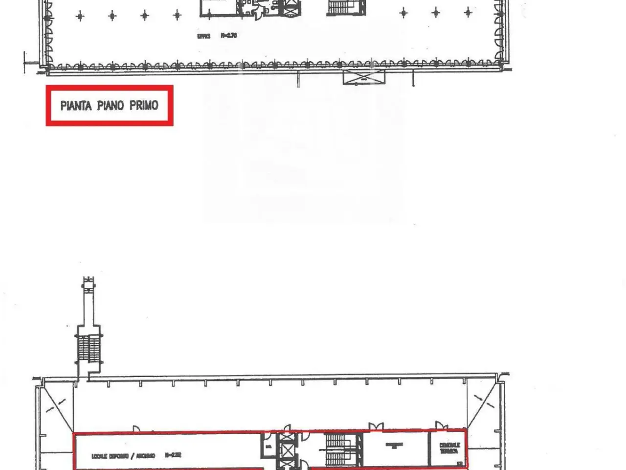 Ufficio in Via Milanello, Campegine, {3} - Planimetria 1