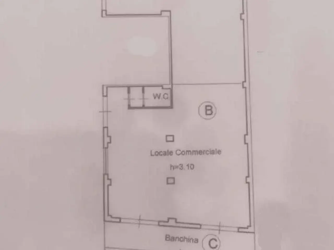 Negozio in Via Risorgimento 231, Modica, {3} - Planimetria 1