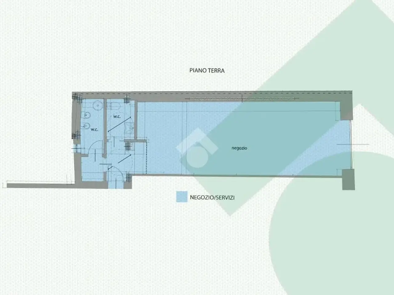 Negozio in Corso Garibaldi 67, Rho, {3} - Planimetria 1