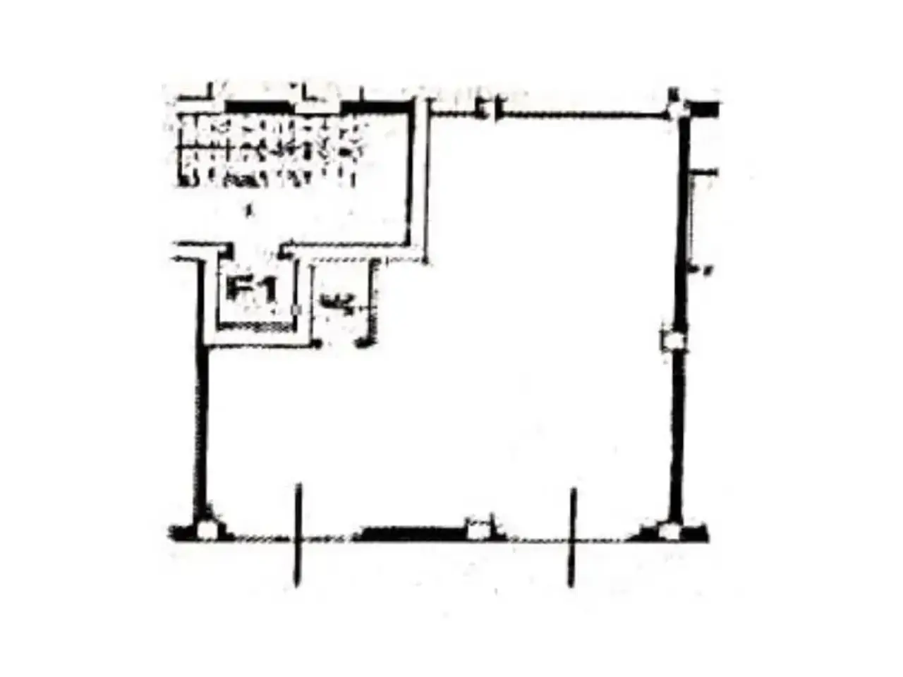 Negozio in Via Padre Ardelio della Bella, Foggia, {3} - Planimetria 1