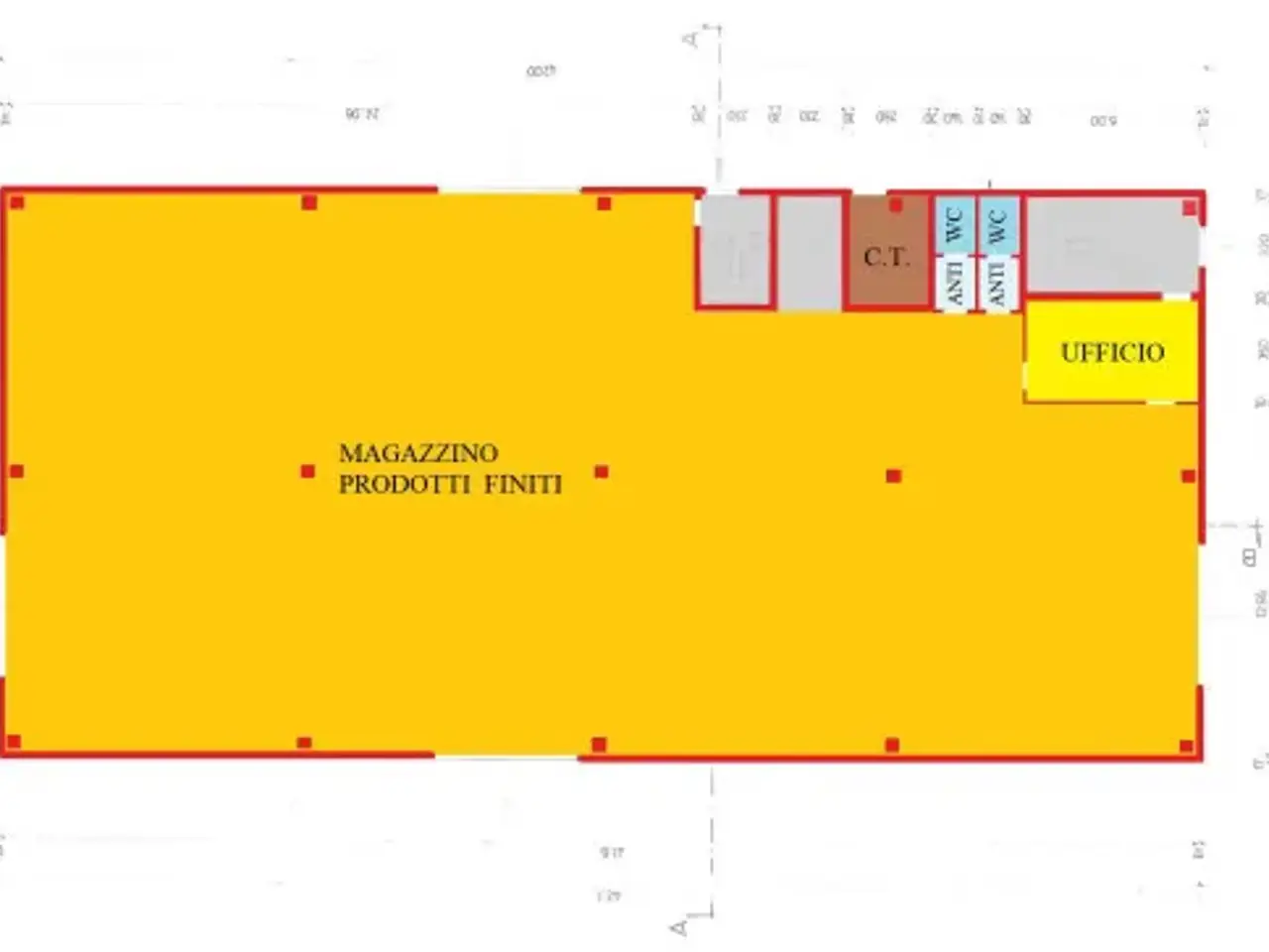 Capannone in Via Luciano Lama, Monsummano Terme, {3} - Planimetria 1