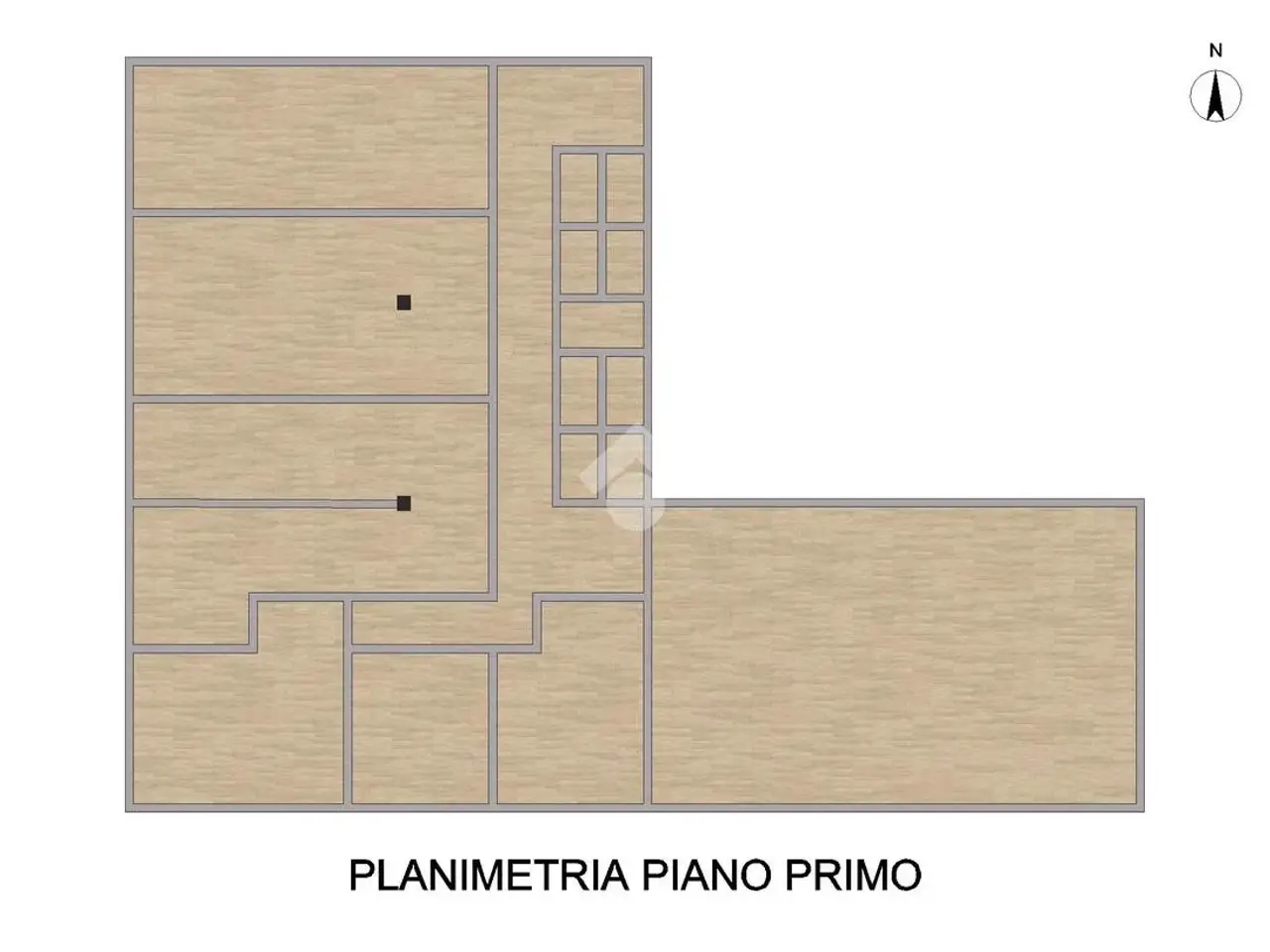 Ufficio in Via Emilia Parmense 200, Piacenza, {3} - Planimetria 1