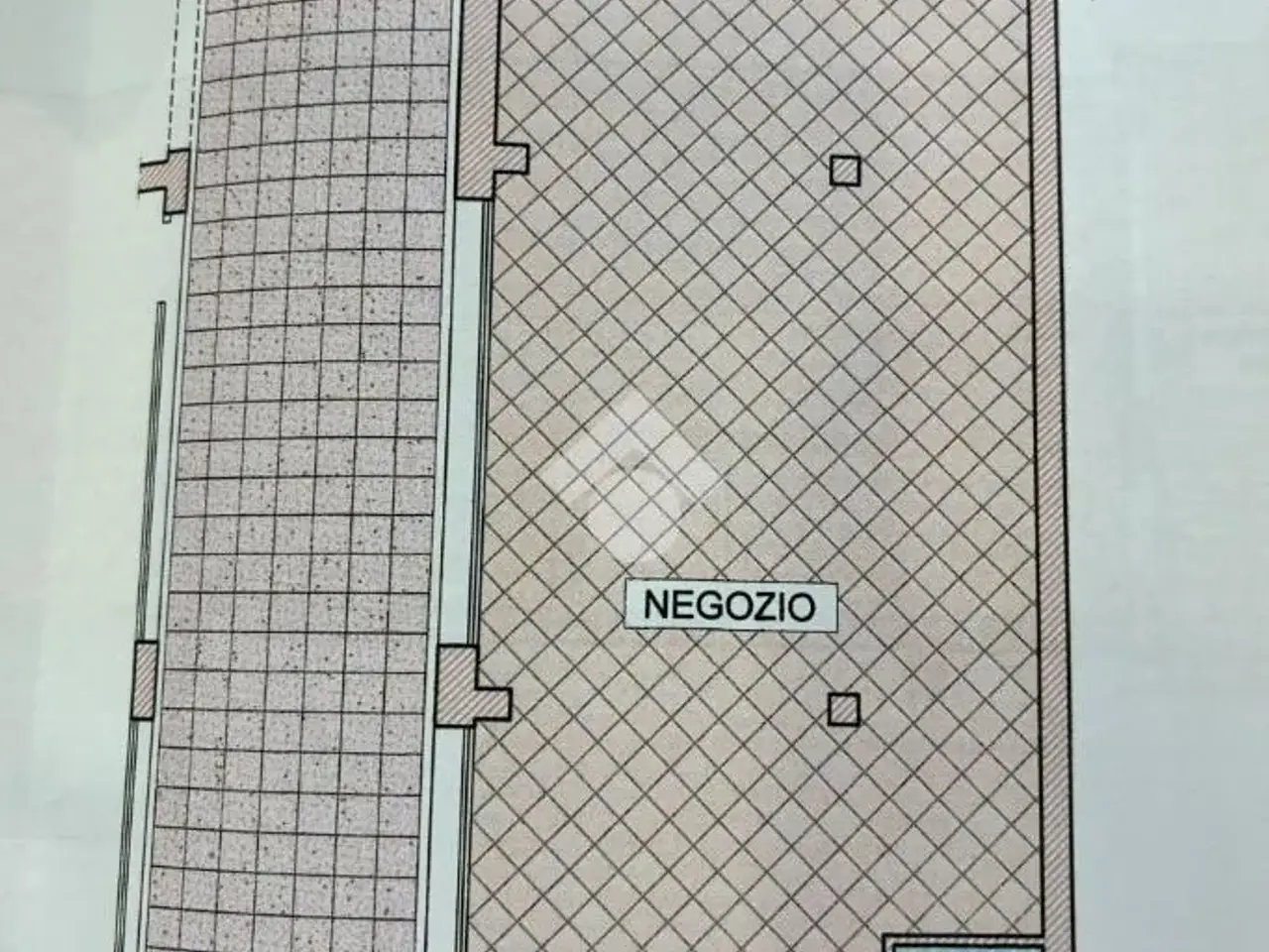 Negozio in Piazza Municipio 8, San Giorgio Delle Pertiche, {3} - Planimetria 1