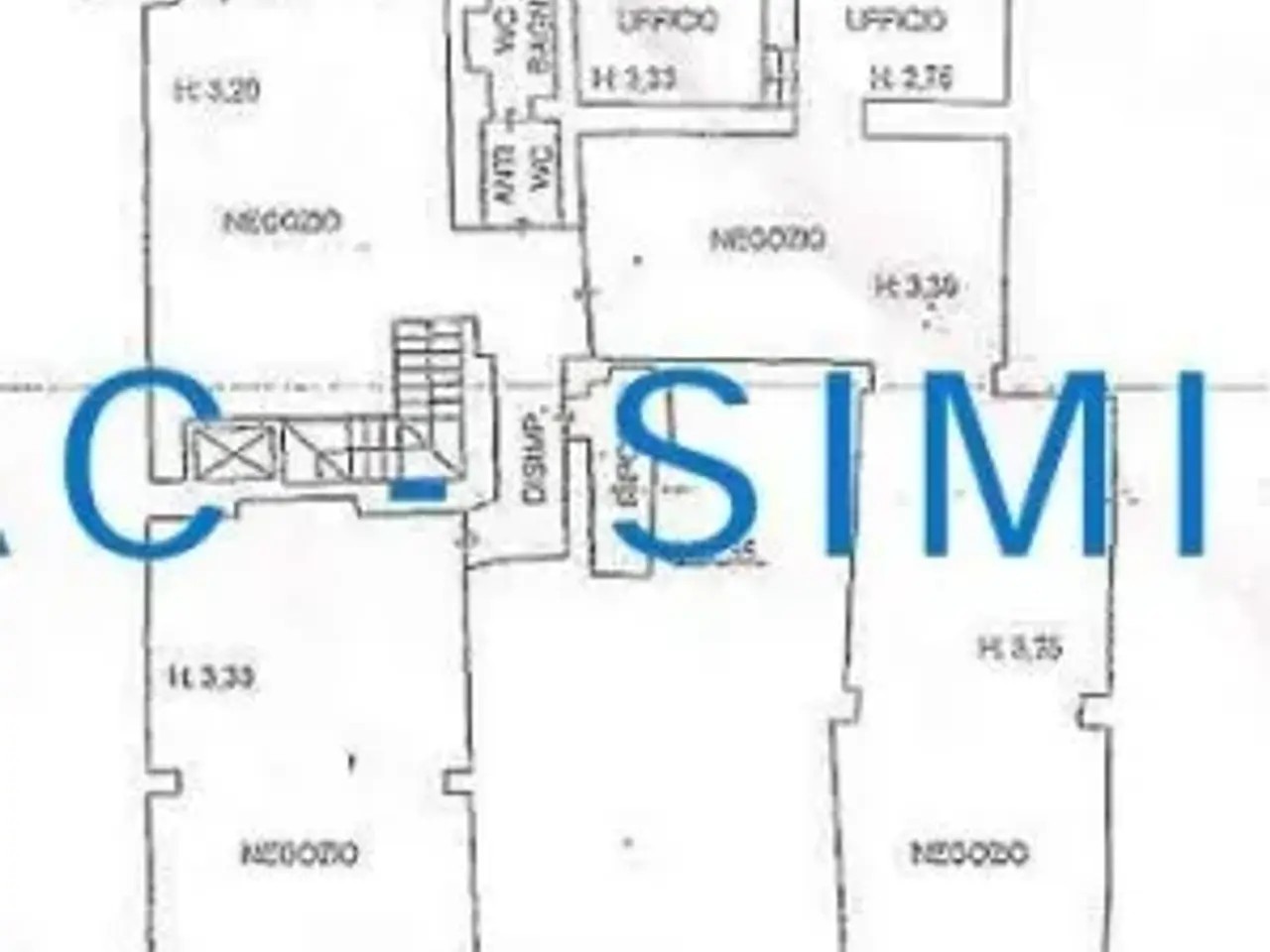 Bar in Largo Fratelli Alinari 33, Firenze, {3} - Planimetria 1
