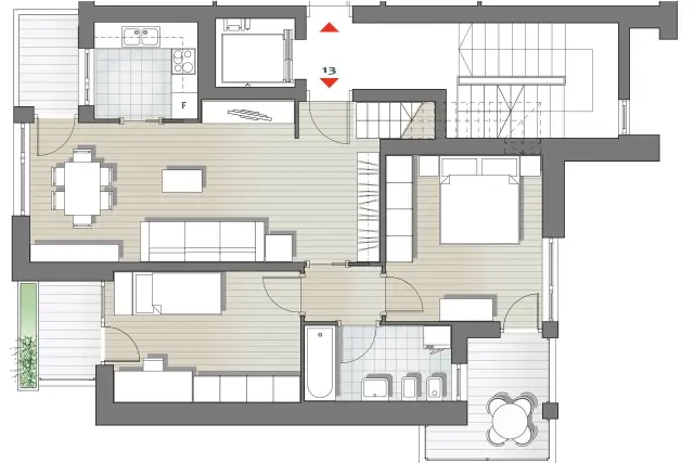 main planimetry real estate image