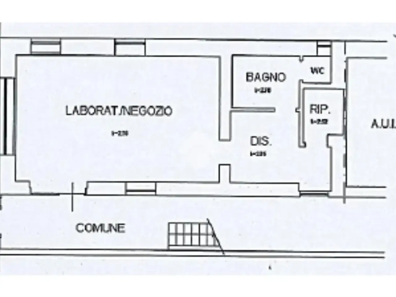 Ufficio in Via Canovine 1, Bergamo, {3} - Planimetria 1