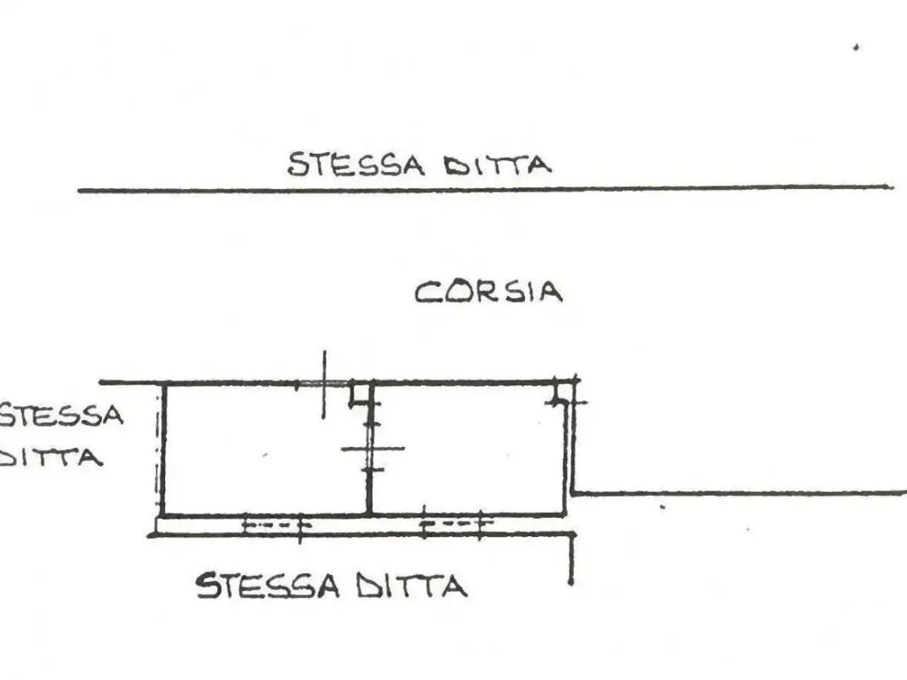 Parcheggio chiuso in Via Giuseppe Parini 20, Casamassima, {3} - Planimetria 1