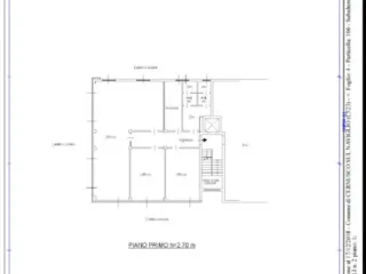 Ufficio in Via Amilcare Ponchielli 2, Cernusco Sul Naviglio, {3} - Planimetria 1