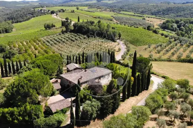 Homestead in Strada Statale del Castello di Brolio, Gaiole in Chianti - Photo 1