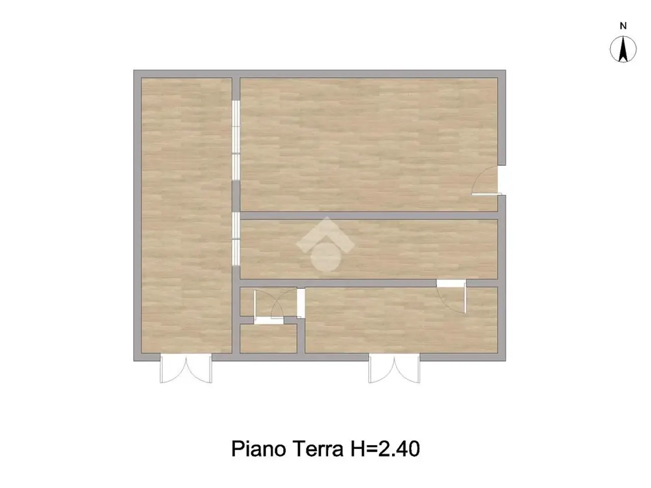 Capannone in Via Giuseppe di Vittorio 2, Paese, {3} - Planimetria 1