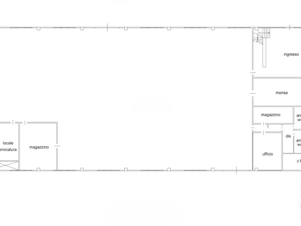 Capannone in Via Velletri, Albano Laziale, {3} - Planimetria 1