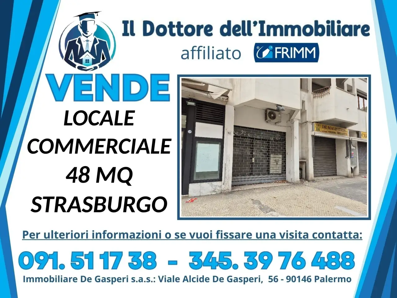 Negozio in Viale Strasburgo 12, Palermo, {3} - Foto 1