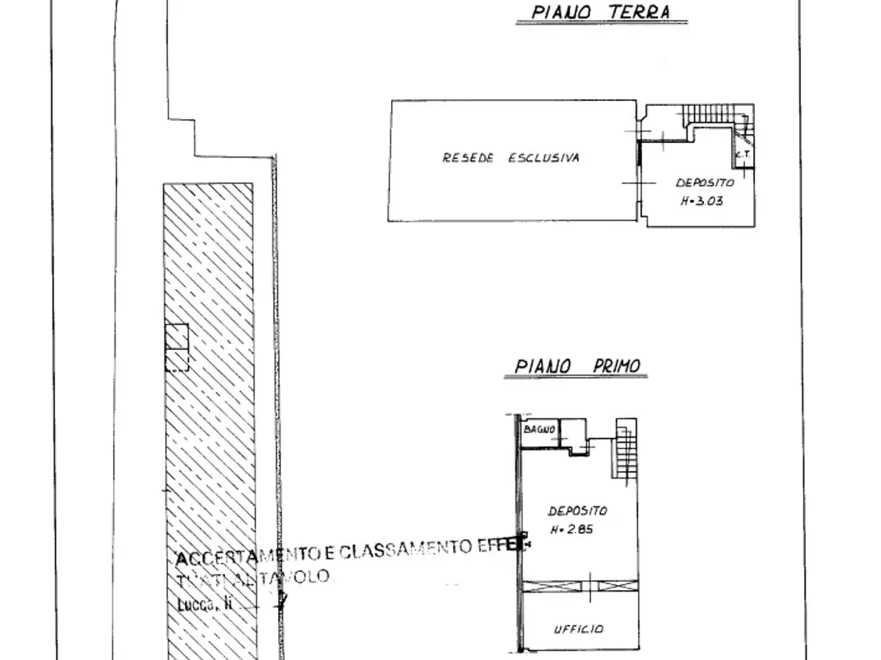 Capannone in Via Romana 315, Lucca, {3} - Planimetria 1