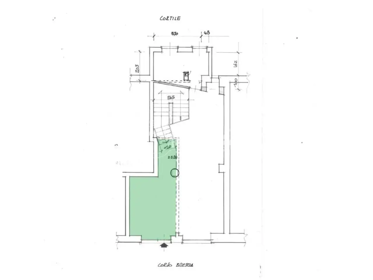 Negozio in Corso Brescia 23, Torino, {3} - Planimetria 1