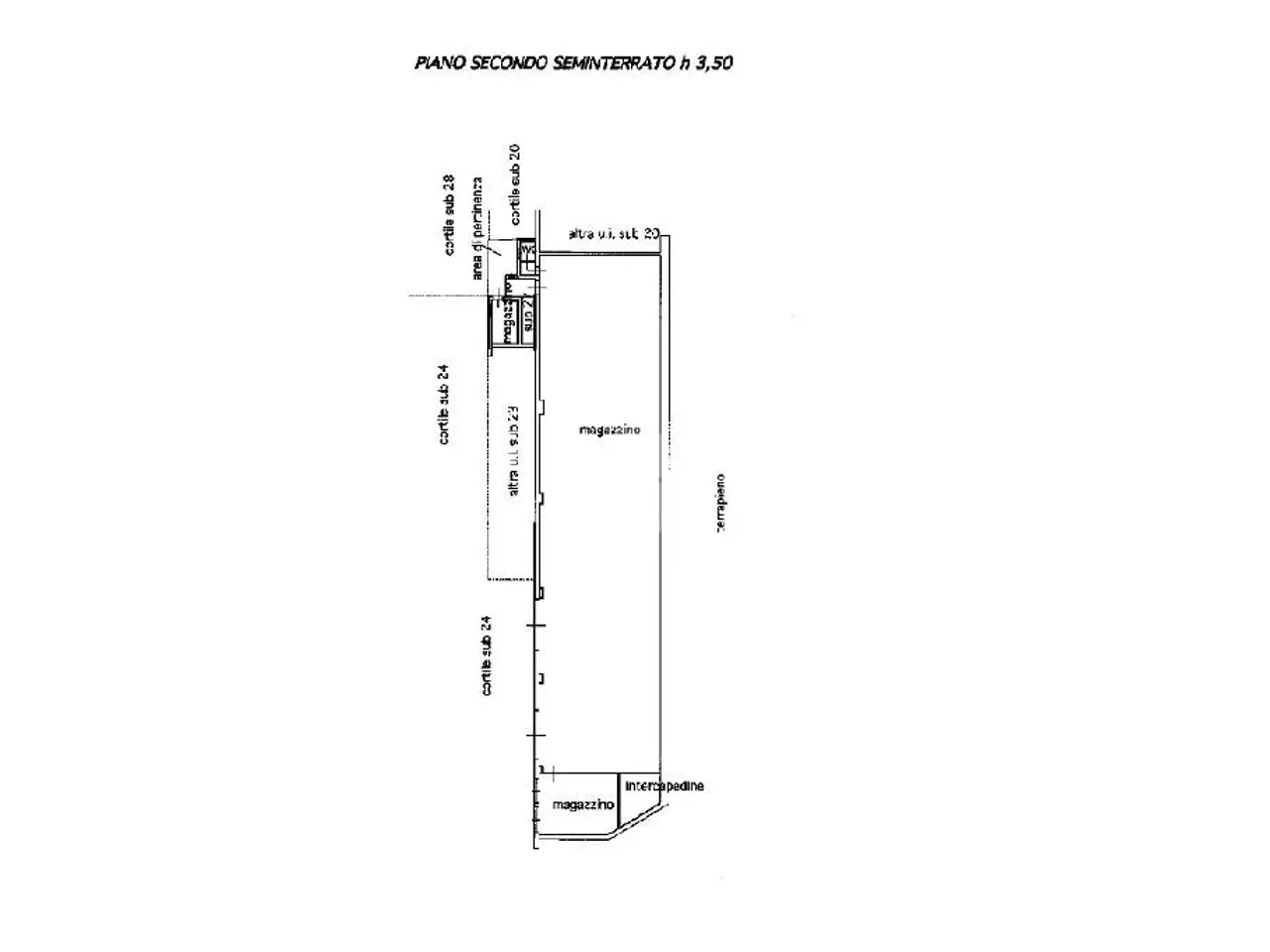 Magazzino in Fr. Mongiachero 19, Valdilana, {3} - Planimetria 1