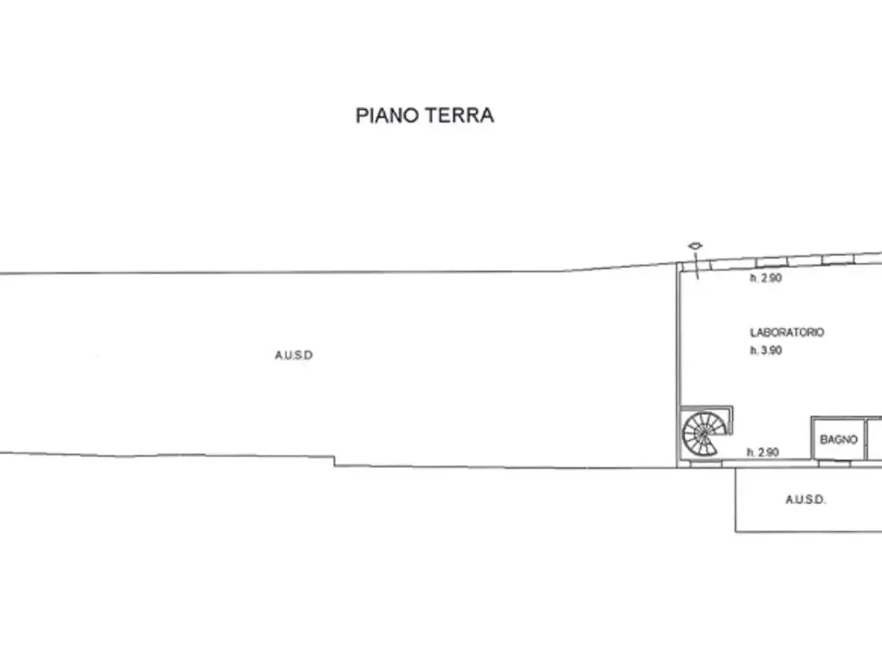 Ufficio in Via Trento 124, Capriano Del Colle, {3} - Planimetria 1