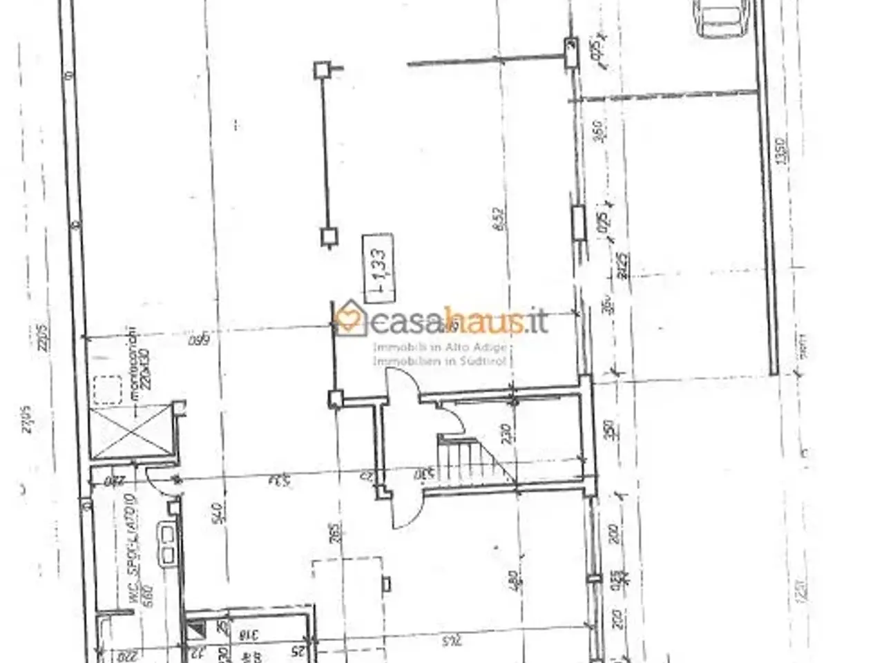 Capannone in , Bolzano, {3} - Planimetria 1