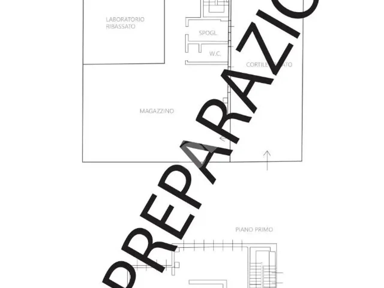 Capannone in Via Sempione 35, Pero, {3} - Planimetria 1