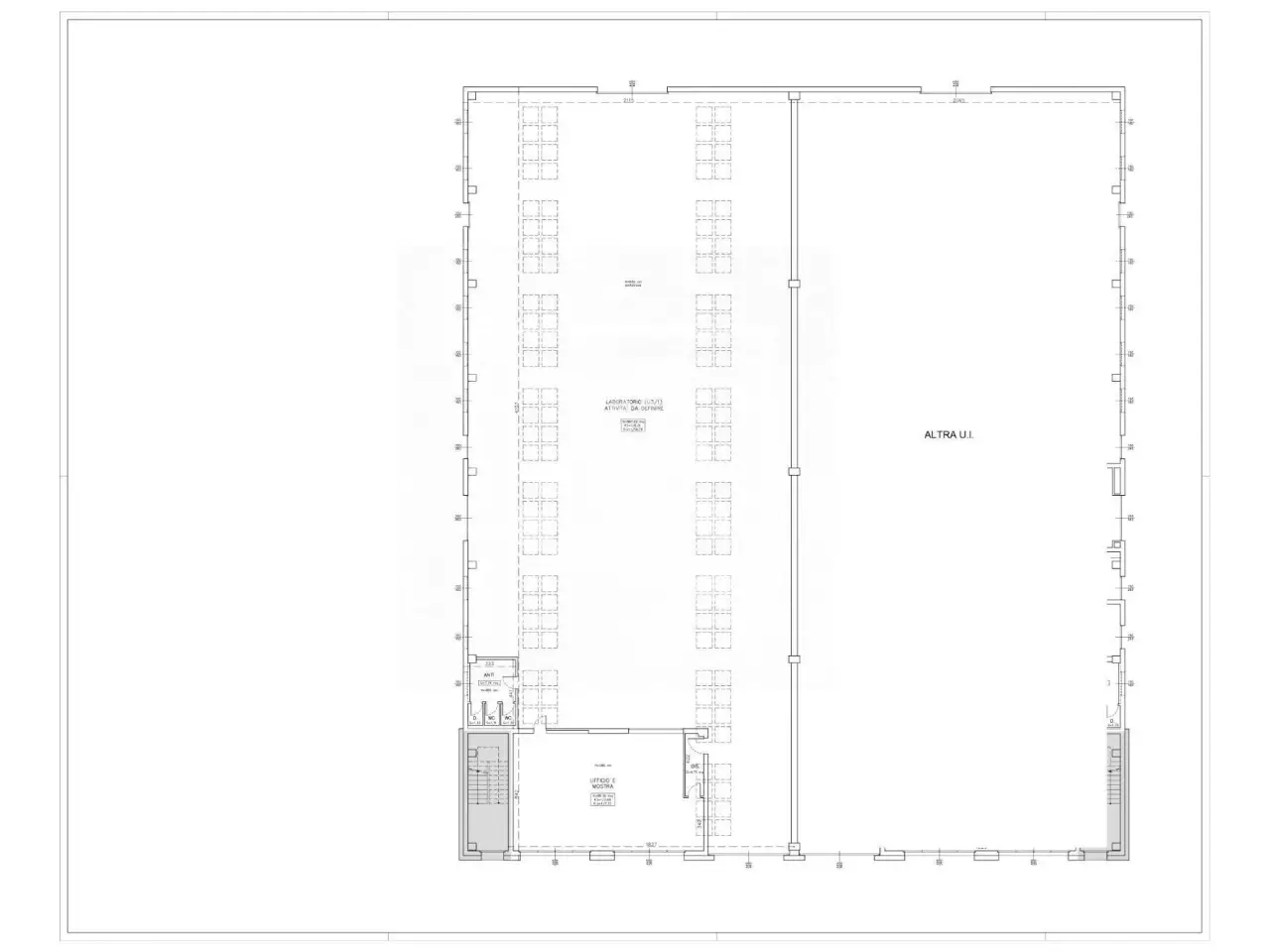 Capannone in Via Antonio Tegani 2, Reggio Emilia, {3} - Planimetria 1