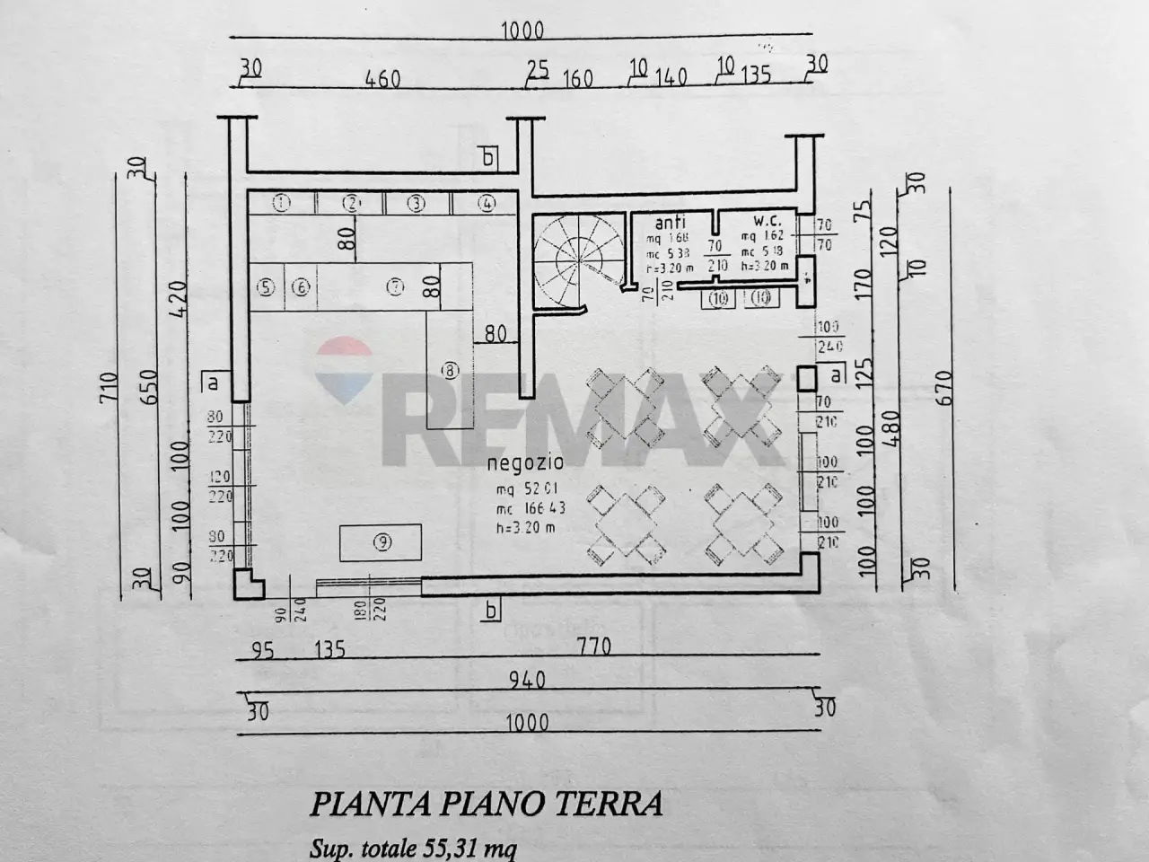 Bar in Via Sacharov 1, Padova, {3} - Planimetria 1