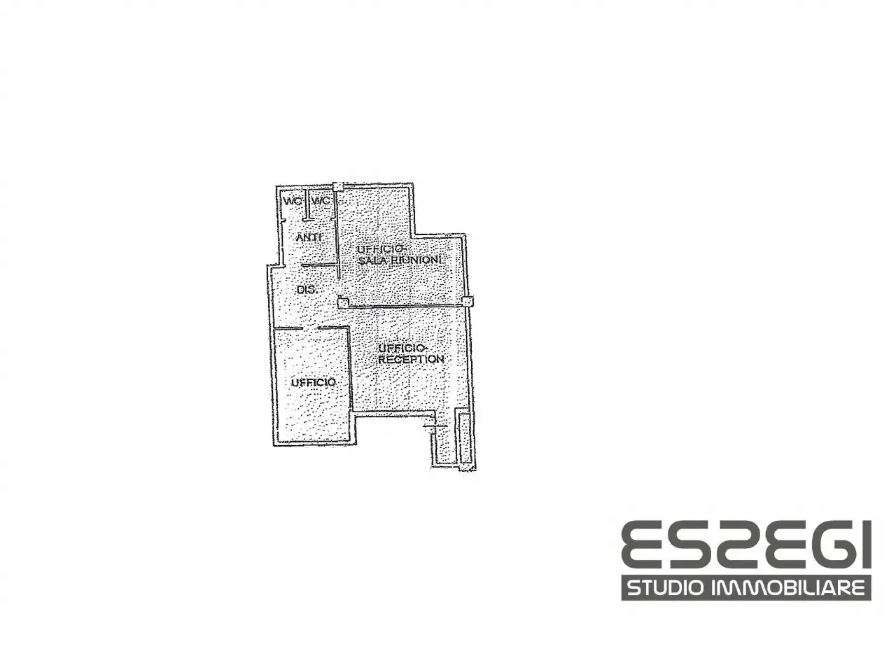 Ufficio in Via della Croce Rossa, Padova, {3} - Planimetria 1