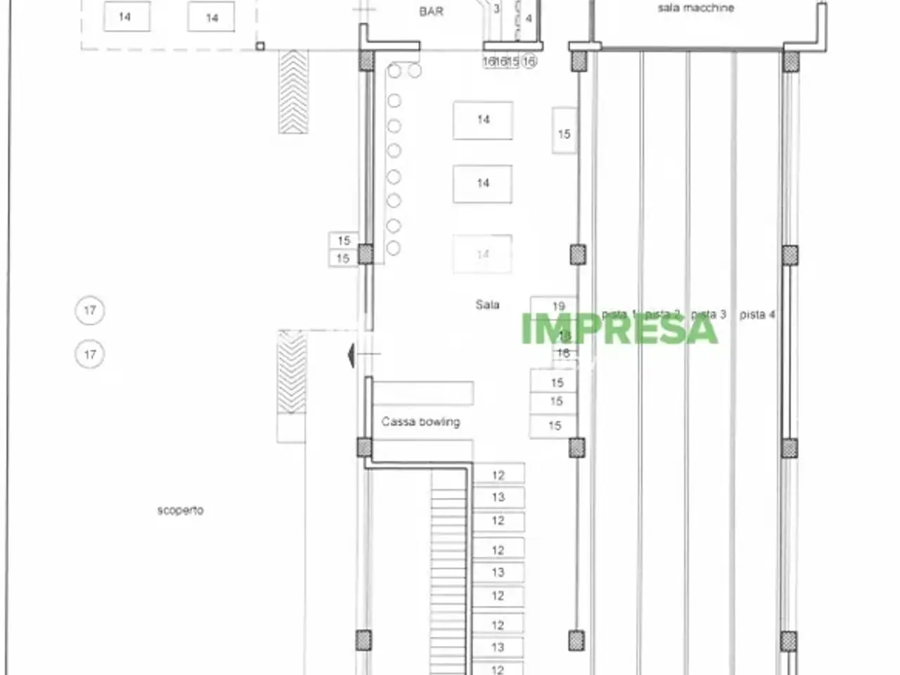Locale commerciale in Via Lequile 64, San Cesario Di Lecce, {3} - Planimetria 1