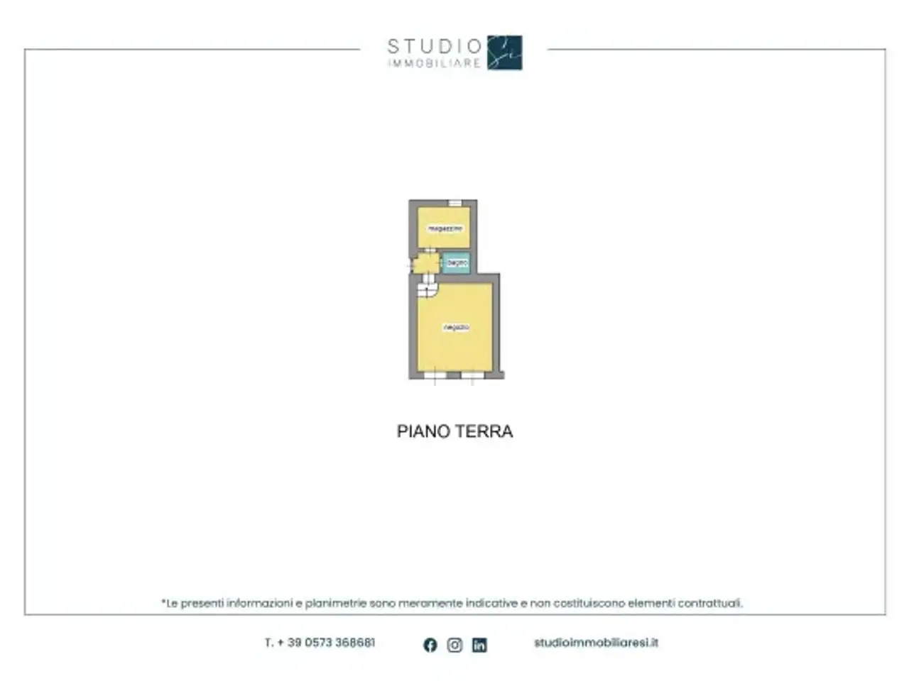 Negozio in Via Carlo Amati, Pistoia, {3} - Planimetria 1