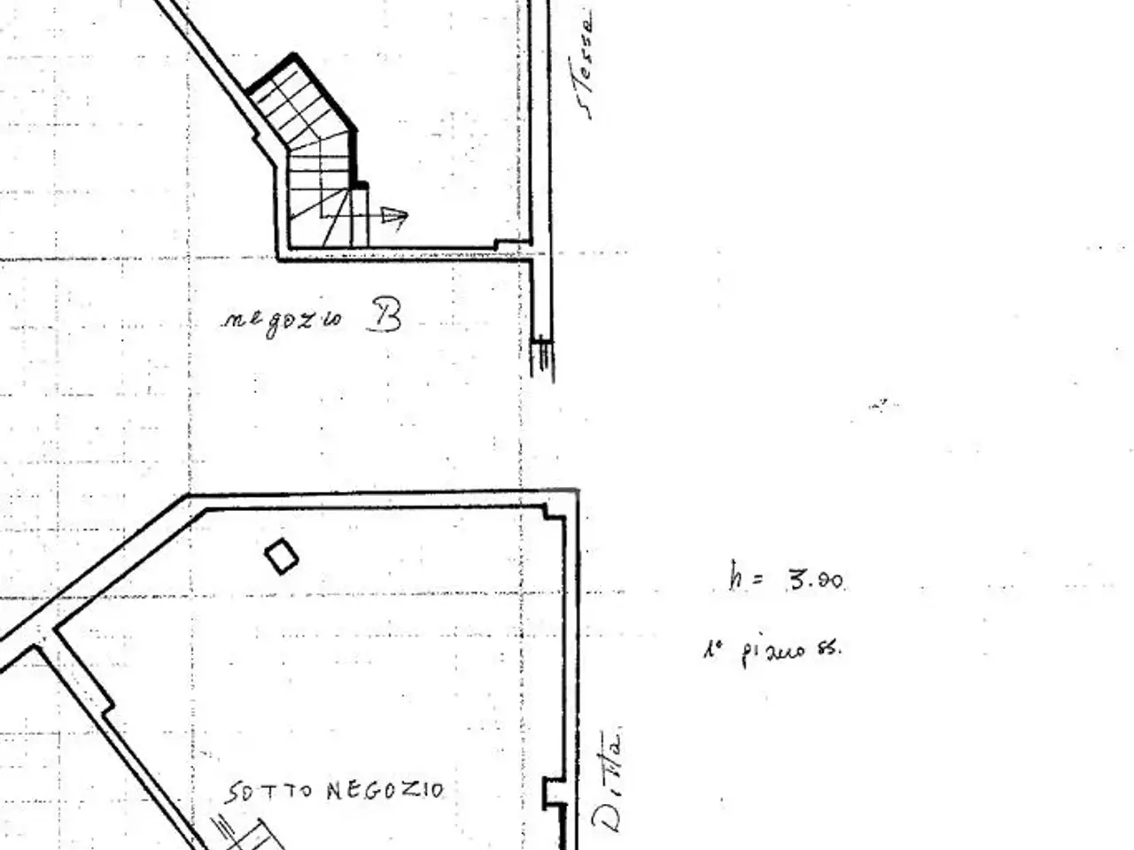 Negozio in Via Adeodato Matricardi 10, Roma, {3} - Planimetria 1