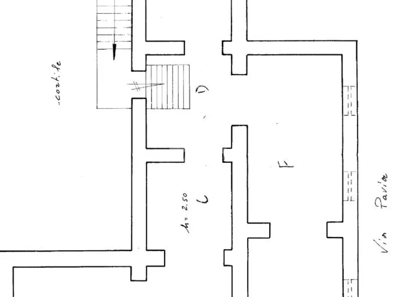 Magazzino in Via Bari 25, Napoli, {3} - Planimetria 1