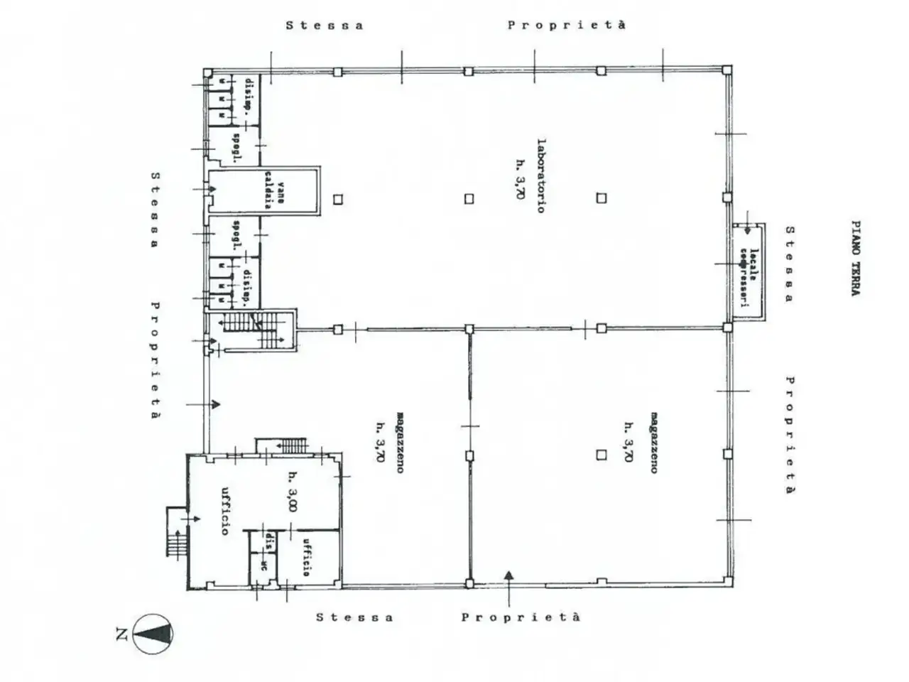 Capannone in Via Wagner 289, Seregno, {3} - Planimetria 1