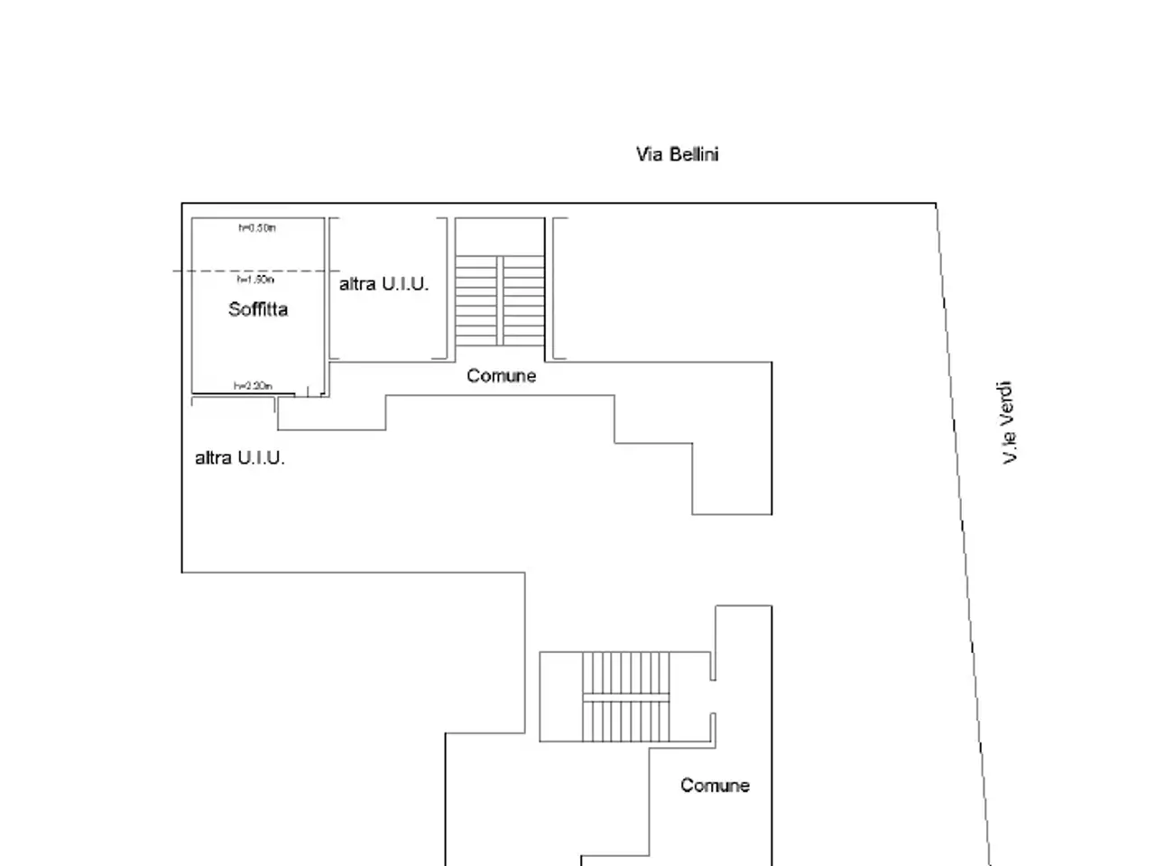 Magazzino in Via Vincenzo Bellini, Modena, {3} - Planimetria 1