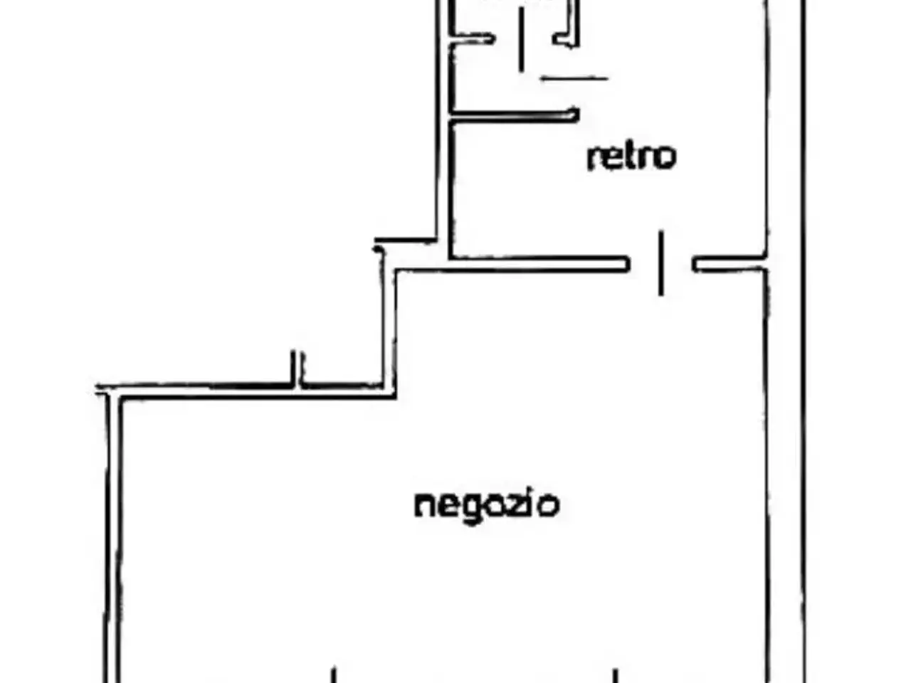 Negozio in Via Sant'Antonio 30, Salerano Sul Lambro, {3} - Planimetria 1